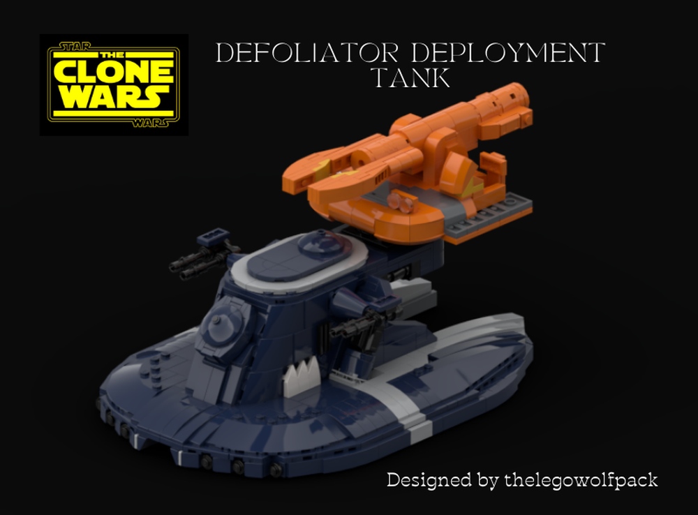Lego Defoliator Deployment Tank