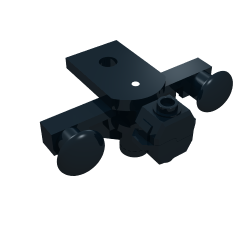 Lego Train Buffer Beam with Sealed Magnets [Type 1]