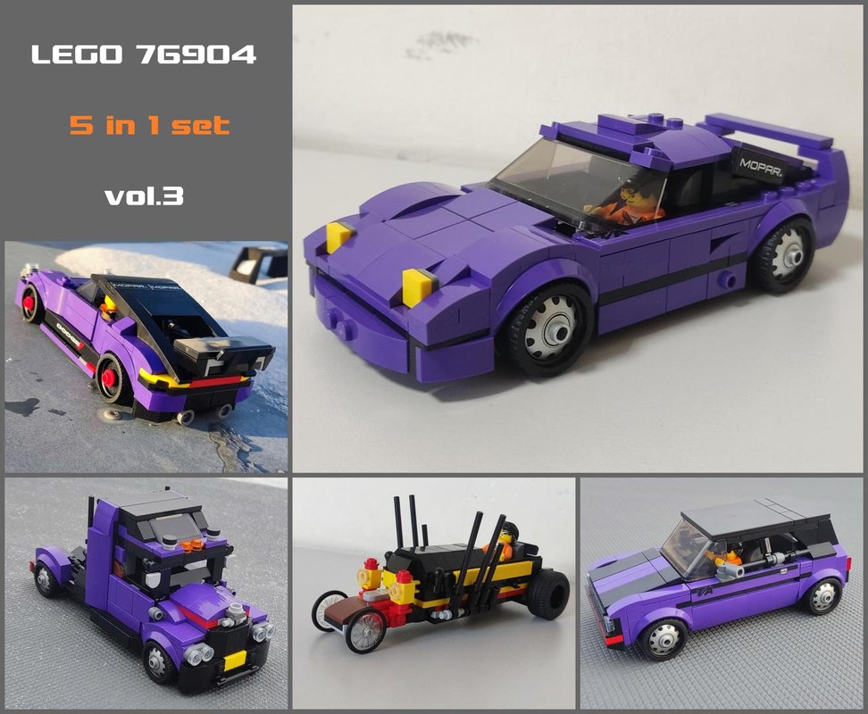 Lego 76904 5 in 1 vol.3