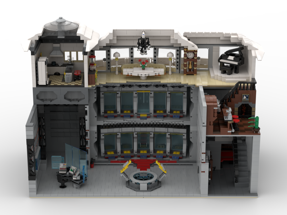 Lego Iron Man Base