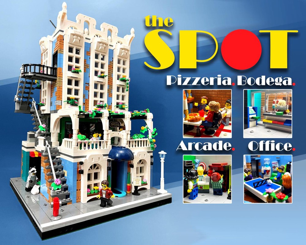 Lego The Spot - Pizzeria, Bodega, Arcade, & Office