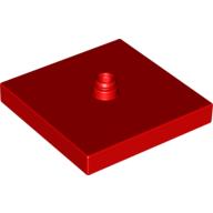 Lego Duplo Turntable 4 x 4 Base, Flush Surface / Red