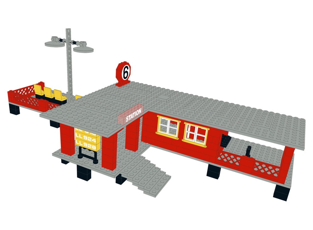 Lego Railway Station C