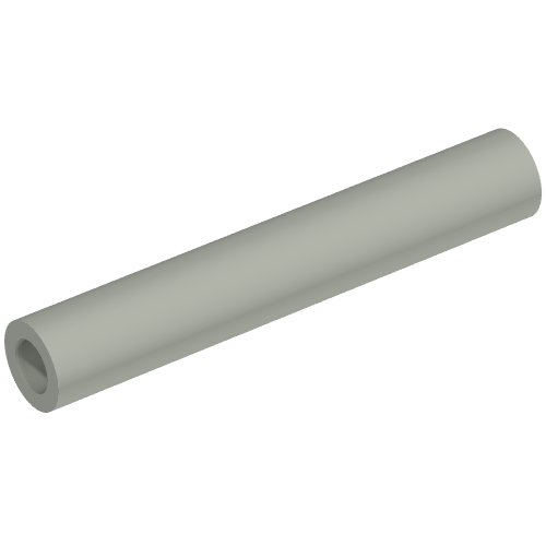 Lego Hose, Pneumatic 4mm D. 3L / 2.4cm / Light Gray
