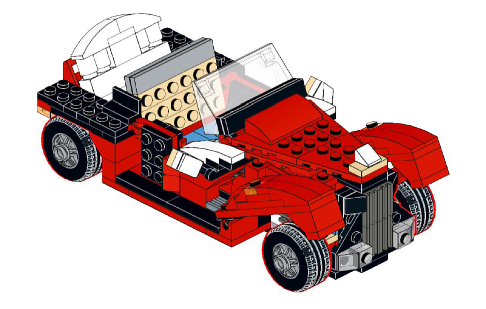 Lego 5867 - Alternative OLD TIMER