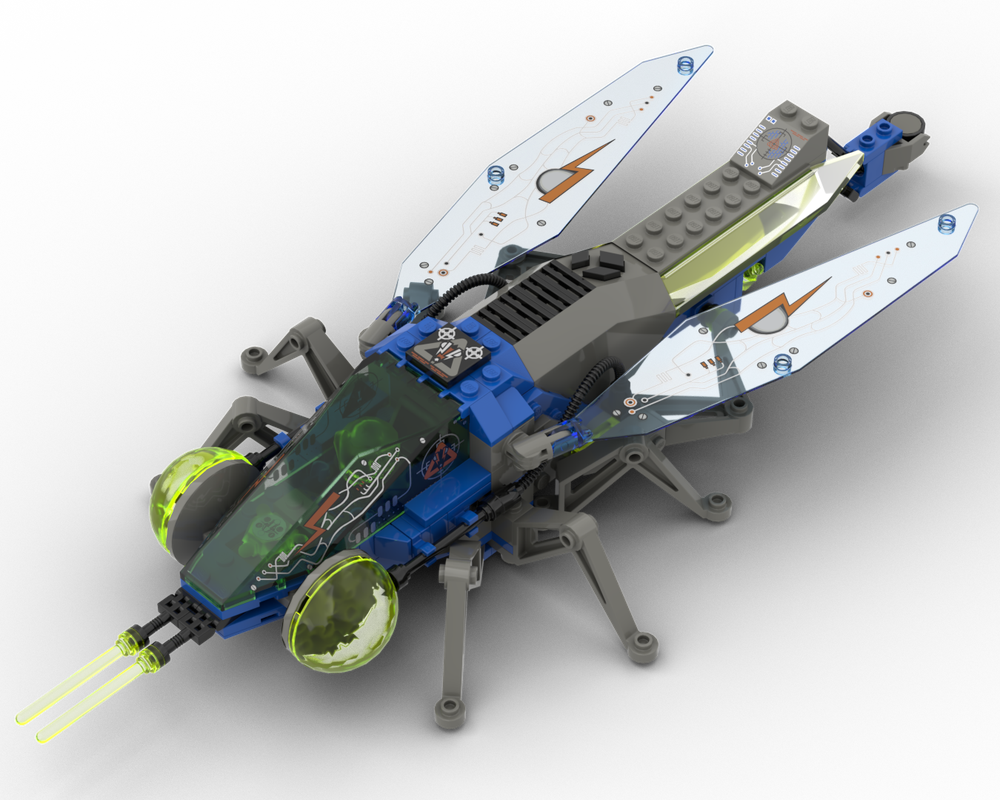 Lego MOC-0057 fly palinuridae