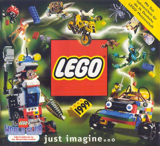 Lego 1999 Large German  #1 (Mit Teilnahmeschein für die 16. Deutsche LEGO Meisterschaft - (927.070-D)