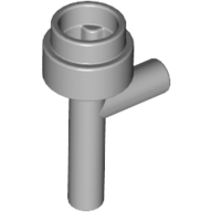 Lego Weapon Gun / Torch (Space) [No Grooves] / Light Bluish Gray
