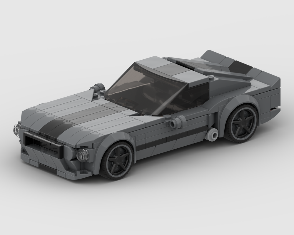 Lego 8-Darkgreymusclecar
