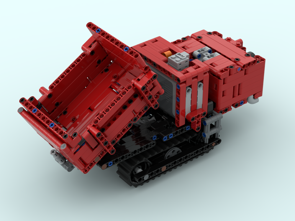 Lego RC tracked dumper