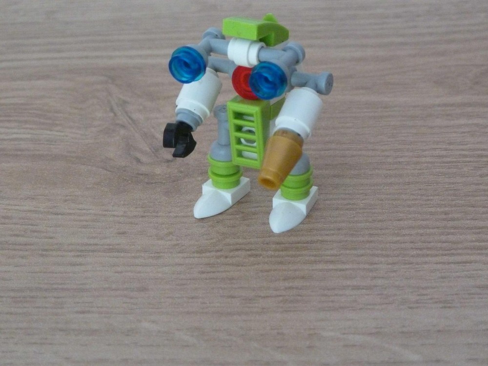 LEGO How to Build a Mini Robot Mech #5 Instructions Tutorial MOC