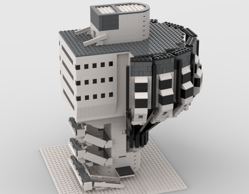 Lego Bierpinsel 1:130 model