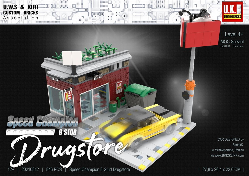 Lego Speed Champion Drug Store