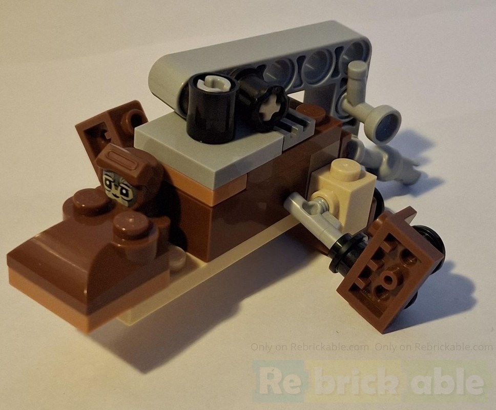 Lego Hovercraft crane