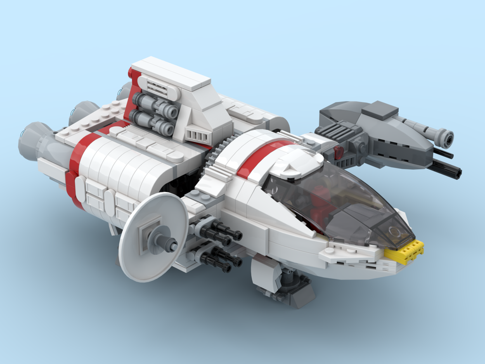 Lego Ugly T-6EF Starfighter Mod
