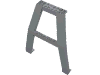 Lego Support Crane Stand Double with Studs on Cross-Brace / Light Bluish Gray