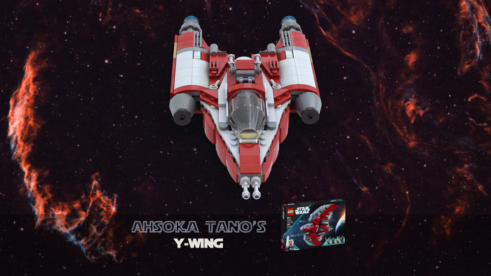 Lego Ahsoka Tano's Y wing - 75362 alternative