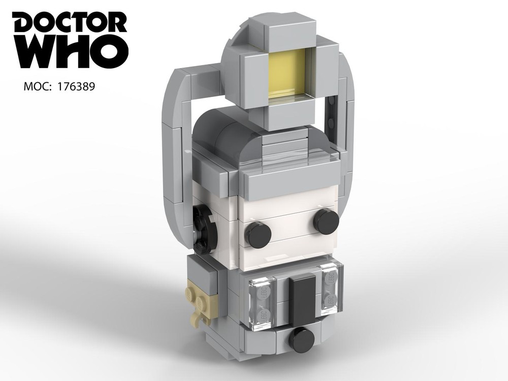 Lego Mondasian Cyberman Doctor Who