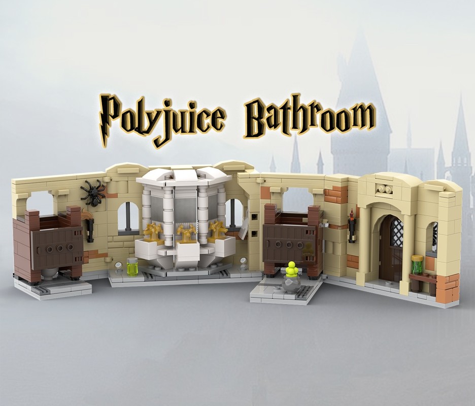 Lego Polyjuice bathroom