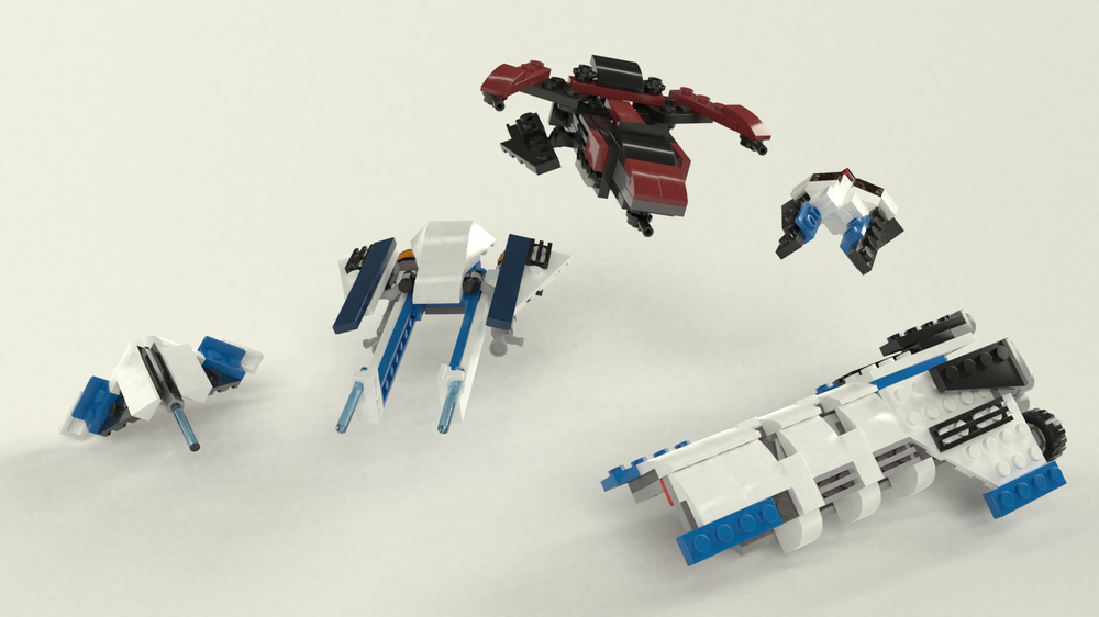 Lego 31091 Spaceships, alternate build