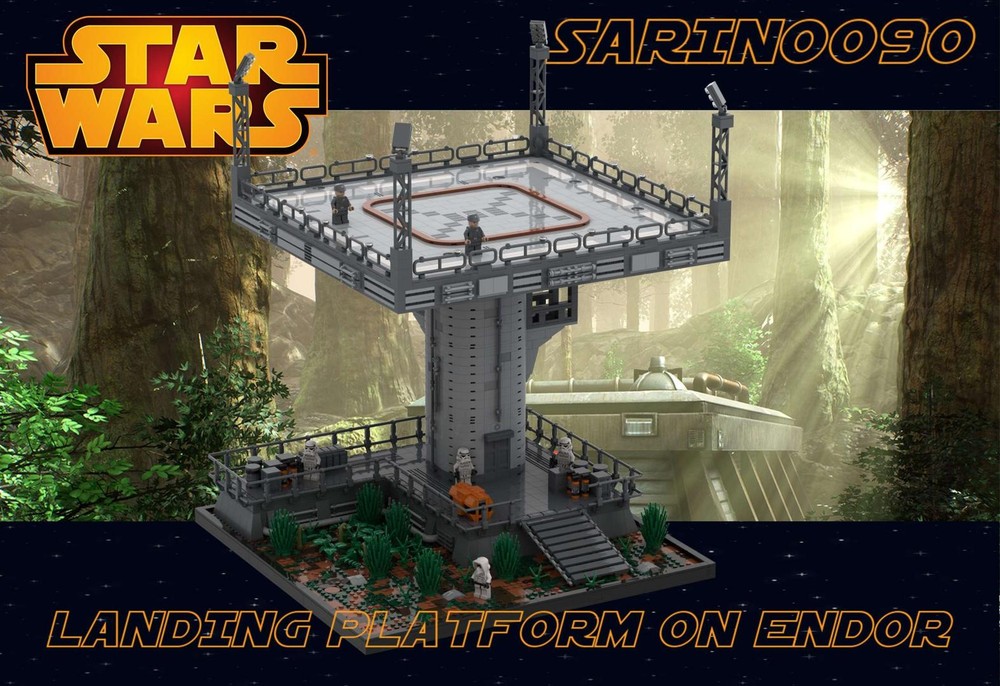 Lego SW - Landing Platform on Endor