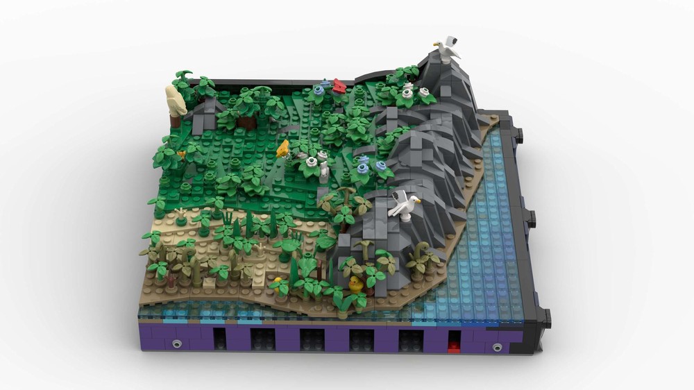 Lego A1 - Shore & Landscape for my medieval castle