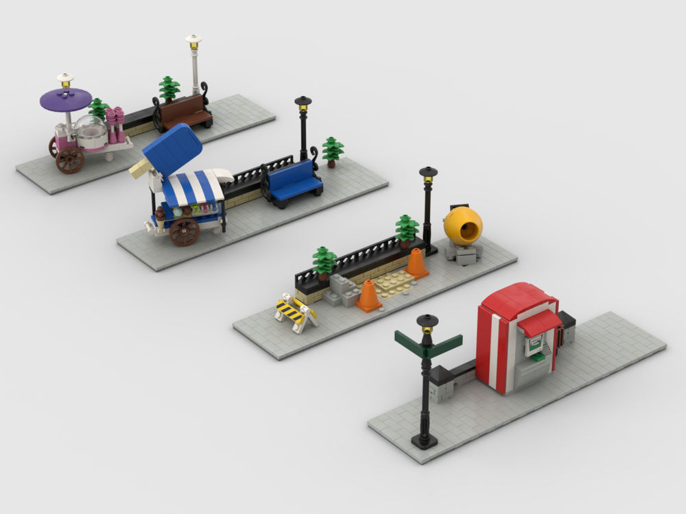 Lego Modular Corner Pack #4 - Turn every modular model into a corner