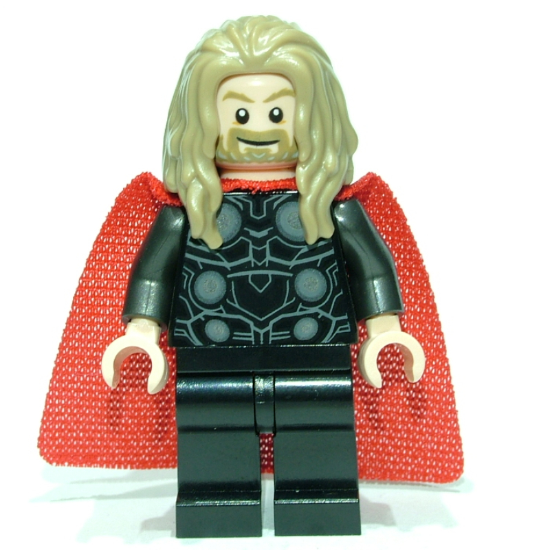 Lego Thor, Long Dark Tan Hair