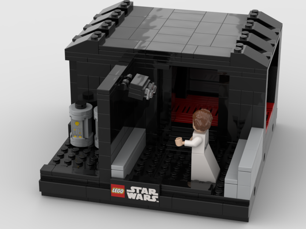 Lego Detention Block Leia Rescue
