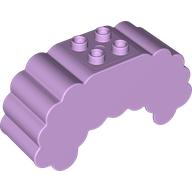 Lego Duplo Brick, Hair, 2 x 2 Top Studs, Rounded