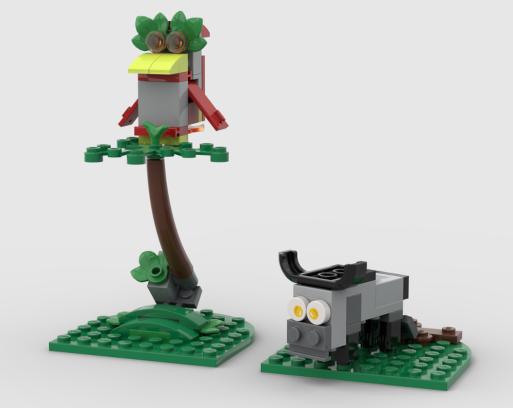Lego 60412 Cow & Parrot
