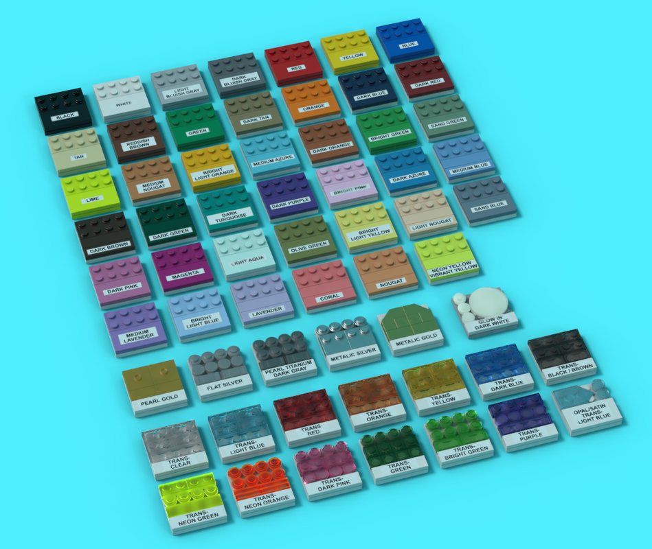 LEGO Color Chips
