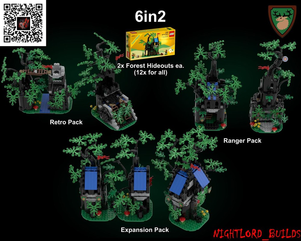 Lego Forest Hideout Combo Pack Deal 6in2