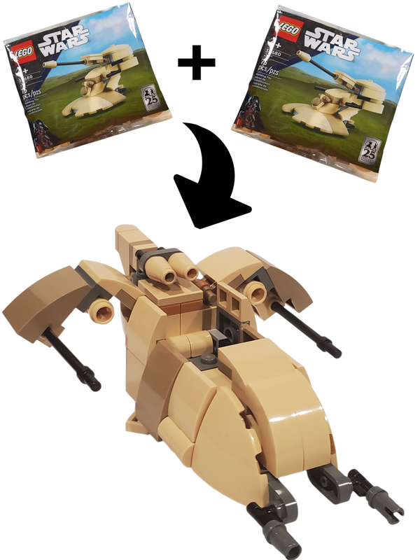 Lego wookiee gunship