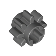 Lego Technic Gear 8 Tooth / Dark Bluish Gray