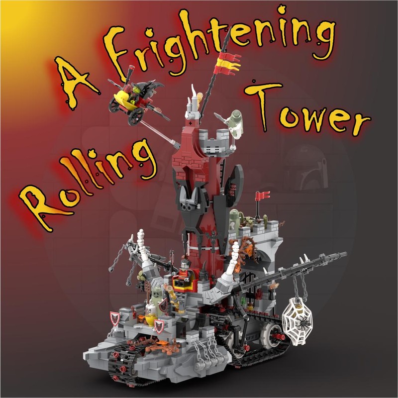 Lego A Frightening Rolling Tower