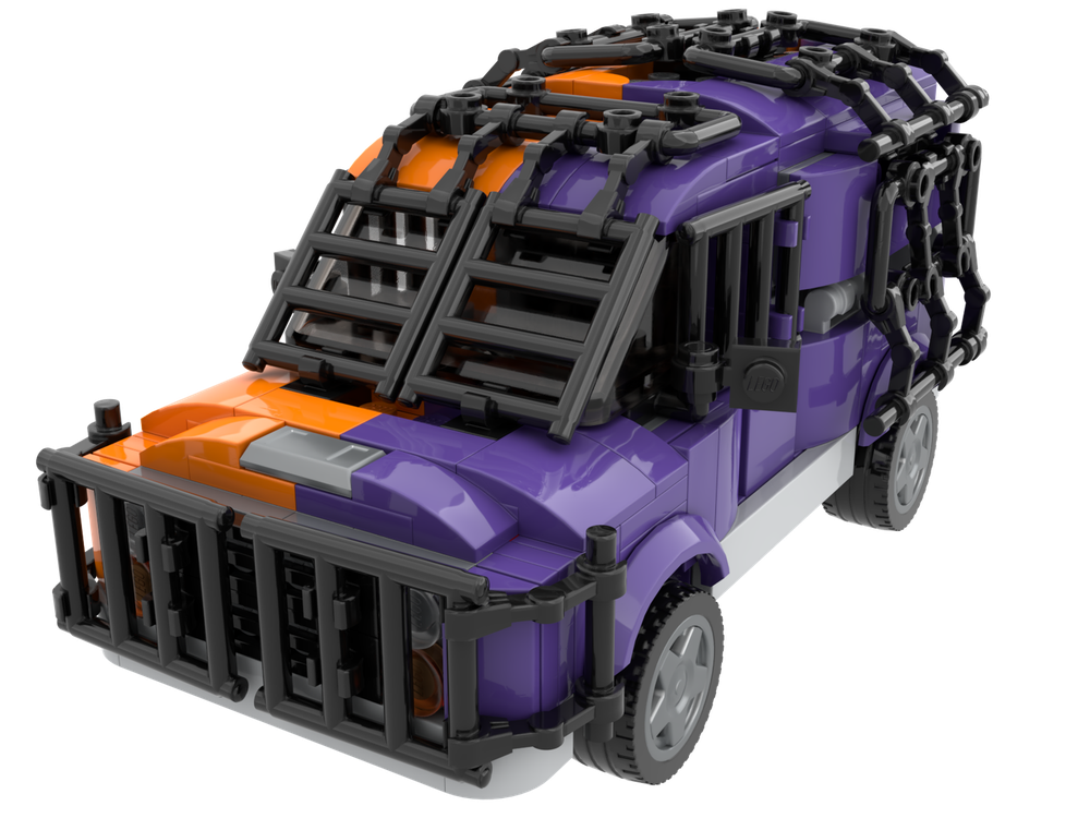 Lego 2006-2012 Two-Face's Armored Van Mash-up