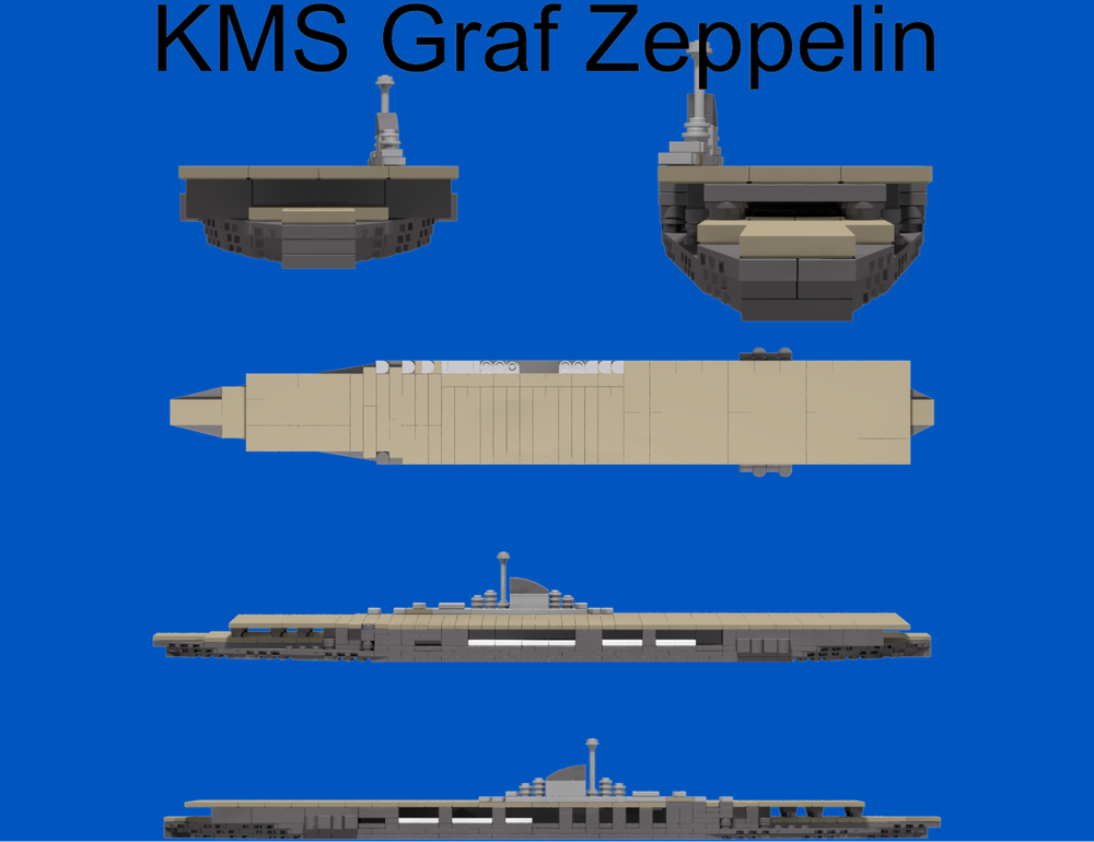 Lego 1:560 Scale KMS Graf Zeppelin