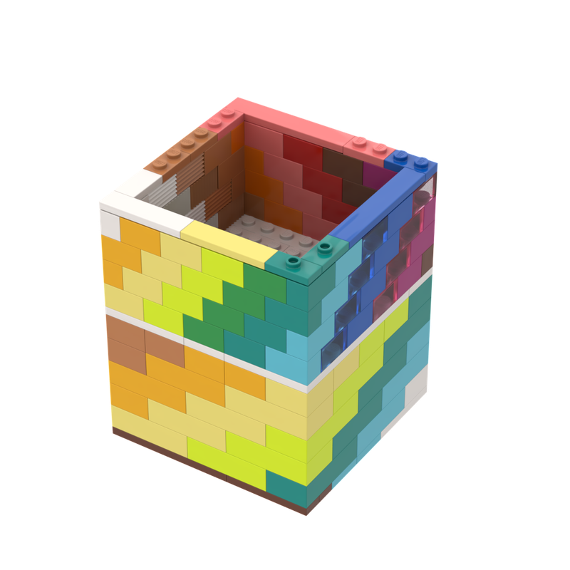 Lego Vibrant Creative GBC ball bin or desktop cup