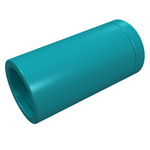 Lego Technic Pin Connector Round [No Slot] / Dark Turquoise
