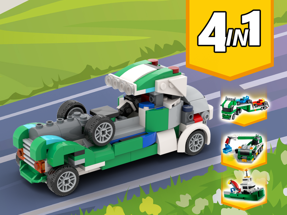 Lego 31113 Old Classic Car Alternative Build
