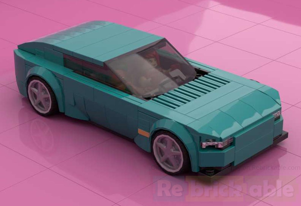 Lego Jaguar Type 00 concept car
