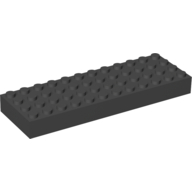 Lego Brick 4 x 12 / Black