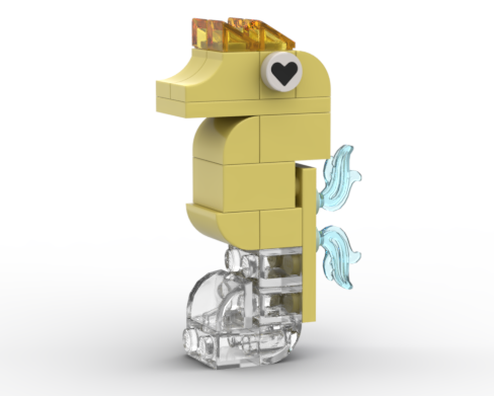Lego 11040-Seahorse