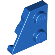Lego Wedge Plate 2 x 2 Left / Blue