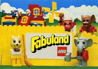 Lego 1986 Small Fabuland European (114378/114478-EU III (UK/F/B))