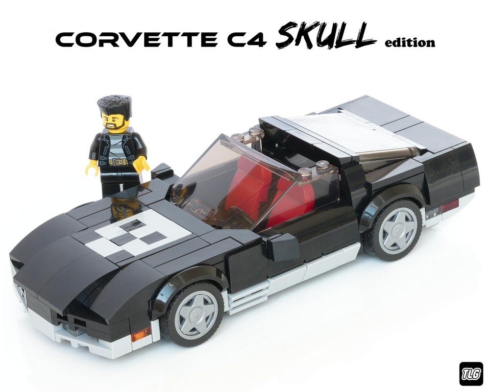 Lego Corvette C4 - Skull edition