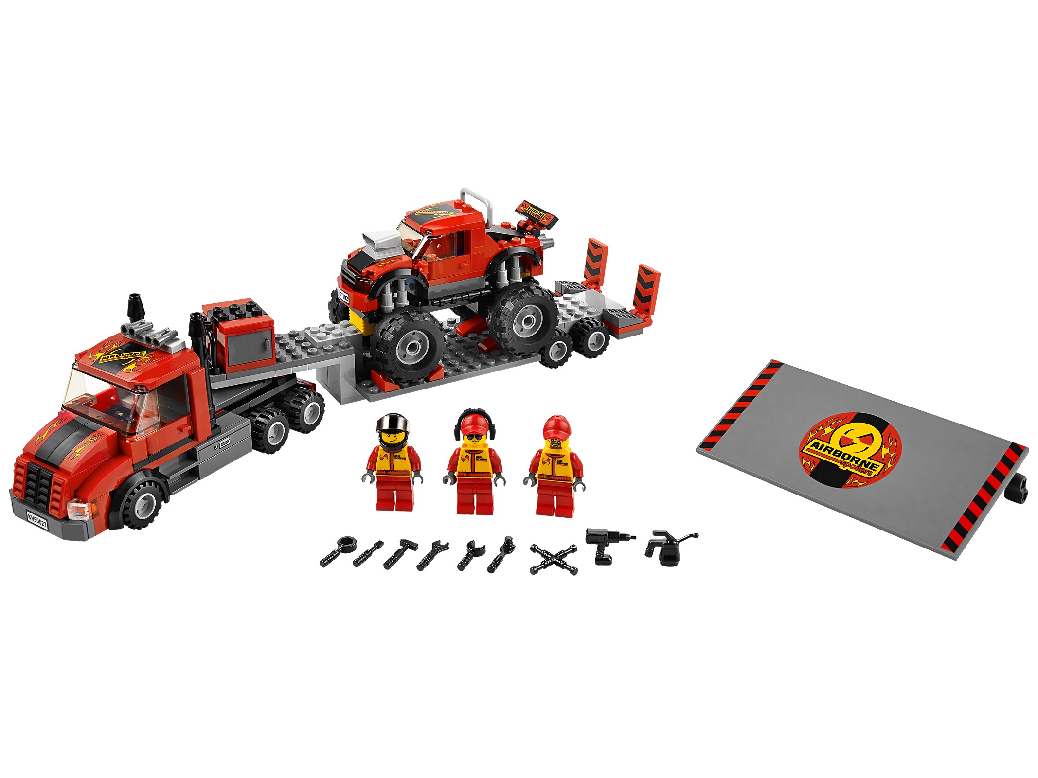 Lego Monster Truck Transporter