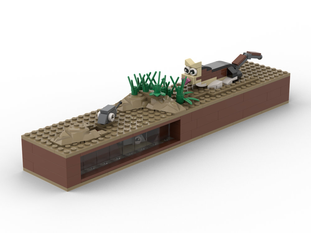 Lego Cat and Mouse