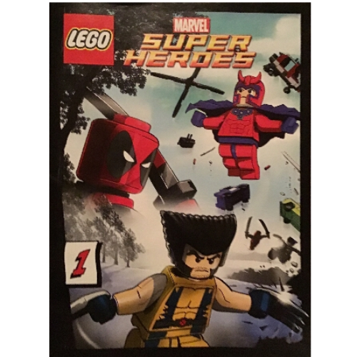 Lego Comic Book, Super Heroes, Marvel, Issue 1 / [No Color/Any Color]